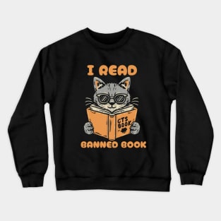 I read banned books Crewneck Sweatshirt